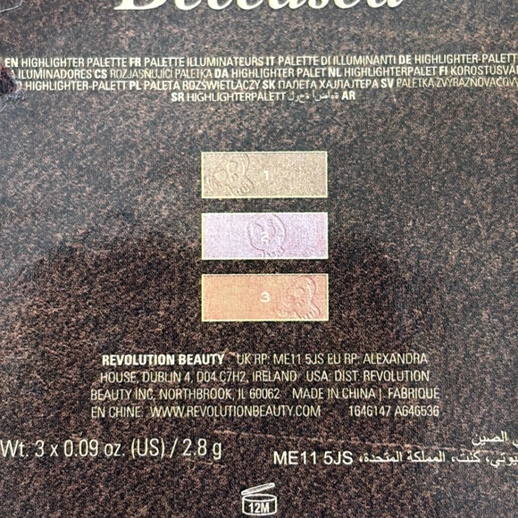 Limited edition BEETLEJUICE Highlighter Pallete Handbook for recently deceased - Picture 5 of 5